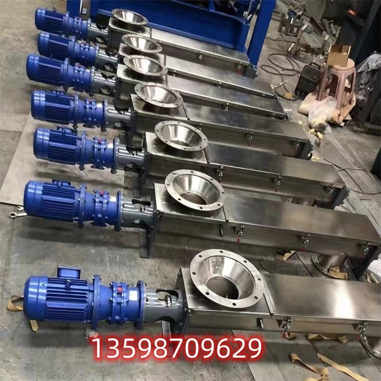 污泥蛟龍上料機(jī)垃圾內(nèi)加襯板更耐磨使用長螺旋輸送機(jī)